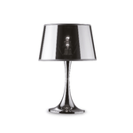 Ideal Lux Lampada Da Scrivania-Ufficio Moderna London Metallo Cromo 1 Luce E27 Big