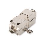 Digitus Modulo di collegamento CAT 6A 500 MHz (CAT6A FIELD TERMINATION COUPLER - 500 MHZ SHIELDED 26X35X80MM)