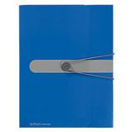 Scatola-portadocumenti-Herlitz-4-cm-DIN-A4-blu