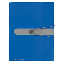 Scatola-portadocumenti-Herlitz-4-cm-DIN-A4-blu