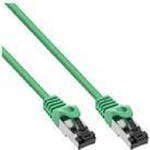 InLine , cavo patch, S/FTP (PiMf), Cat.8.1, 2000MHz, Halogenfree, verde, 0,3m