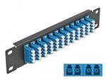 Delock-Pannello-patch-in-fibra-ottica-da-10--12-porte-LC-quad-blu-1-U-nero