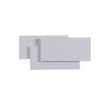 Applique-Da-Parete-Moderno-Trame-Metallo-Bianco-Luce-Led-Integrato-12W