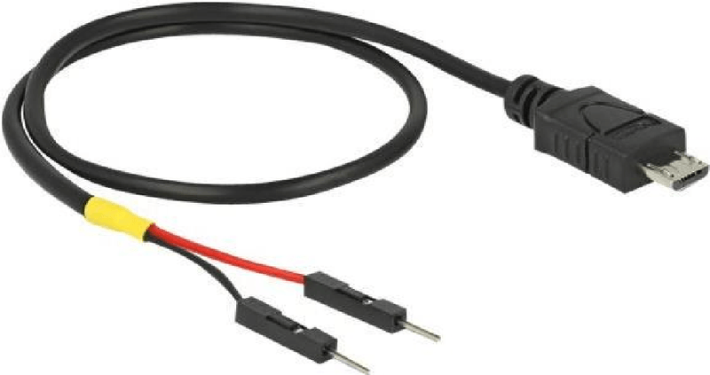 Delock-USB-Stromkabel-Micro-B-auf-2-x-Pfostenstecker-einzeln-Strom-30-cm--85408-