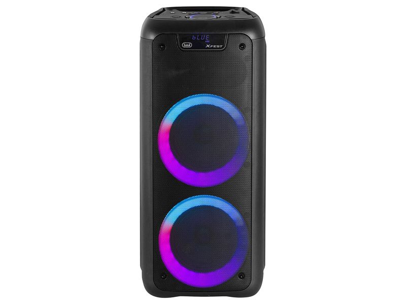 Trevi-XF-600-KB-2-vie-Nero-Con-cavo-e-senza-cavo-80-W