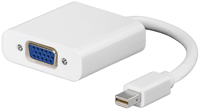 Microconnect-MDPVGA2-cavo-e-adattatore-video-02-m-Mini-DisplayPort-VGA-D-Sub-Bianco--Active-Mini-DP---VGA-Adaptor---Mini