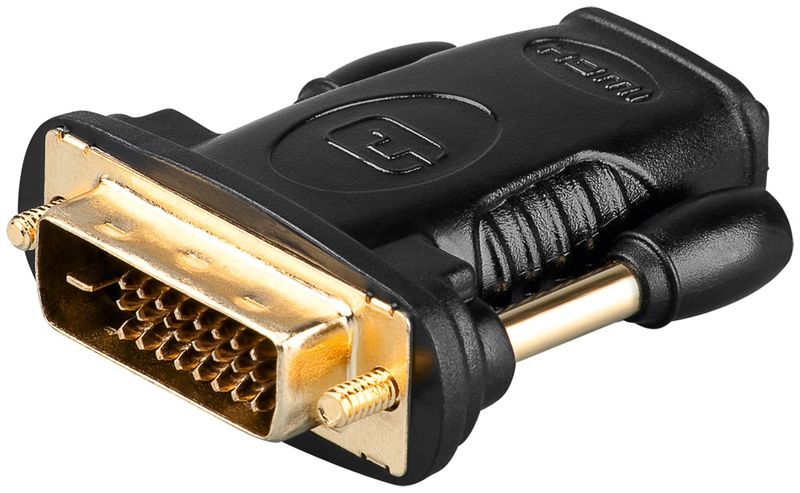 Wentronic-Components-Trading-Adattatore-HDMI-DVI---HDMI-19-pin--W----DVI-D-241-pin--M---68931-