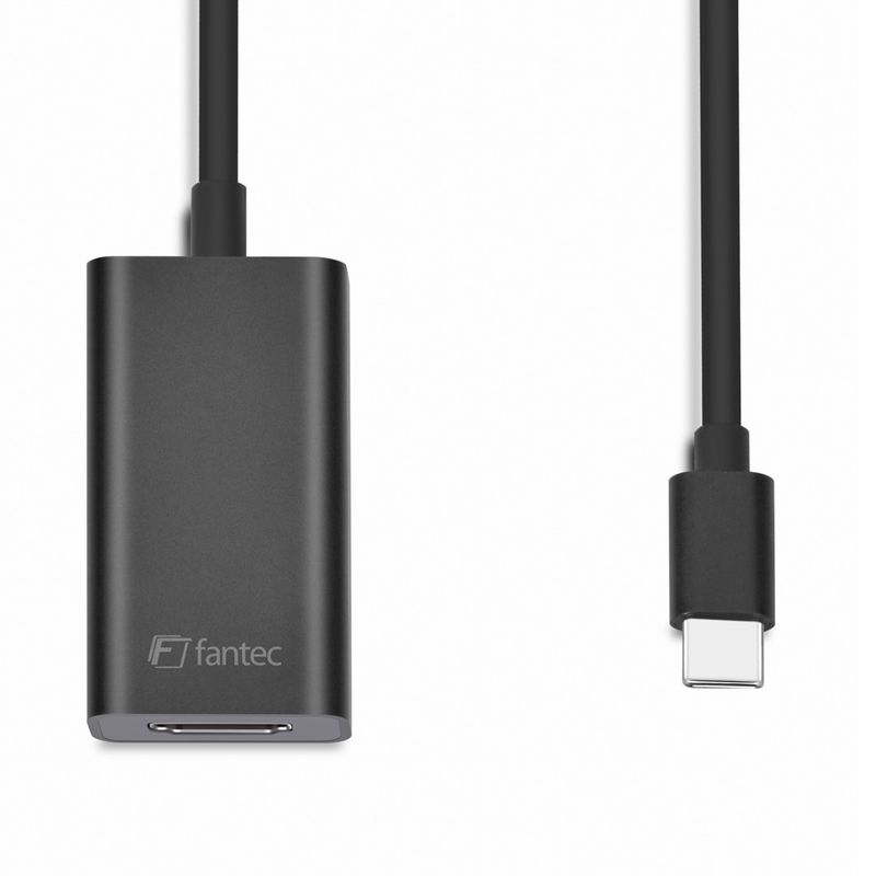 FANTEC---Adattatore-video-esterno---USB-C---HDMI---Nero