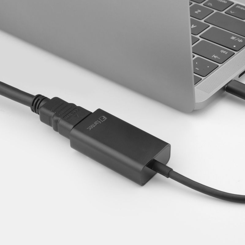 FANTEC---Adattatore-video-esterno---USB-C---HDMI---Nero