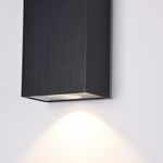 Lampada-Da-Parete-Moderna-Da-Esterno-Metallo-Nero-Luce-Led-6W-Ip54-3000K