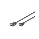 Microconnect 50990 cavo e adattatore video 2 m DVI-I VGA (D-Sub) Nero