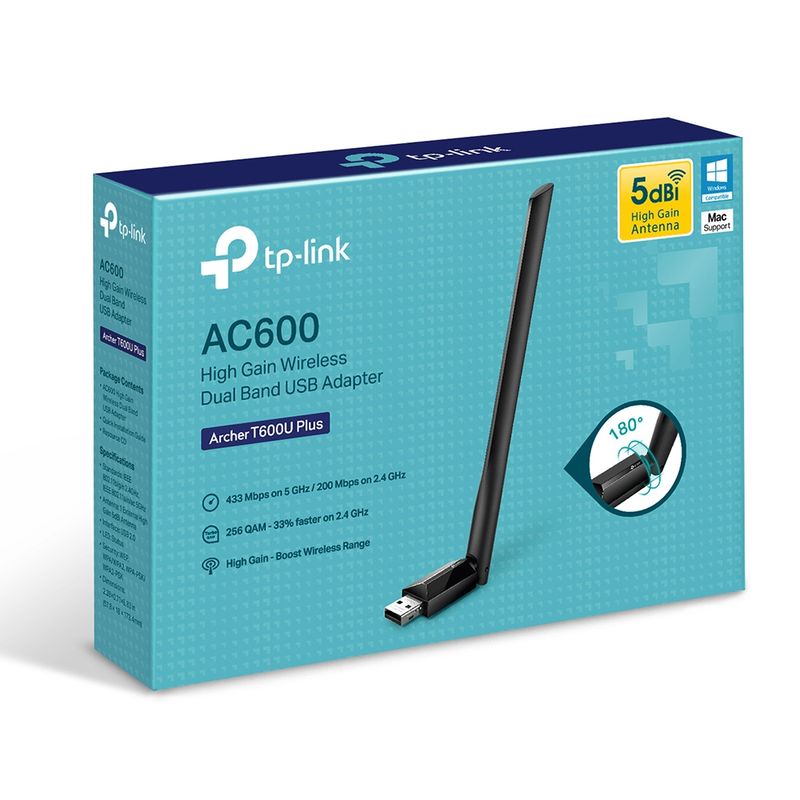 TP-LINK-ARCHER-T600U-PLUS---ADAPTATEUR-RESEAU---USB-2.0---802.11AC