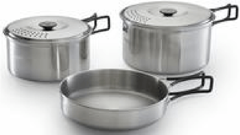 Set-pentole-kit-campeggio-5-pezzi-acciaio-inox-2-pentole--2-coperchi--1-padella