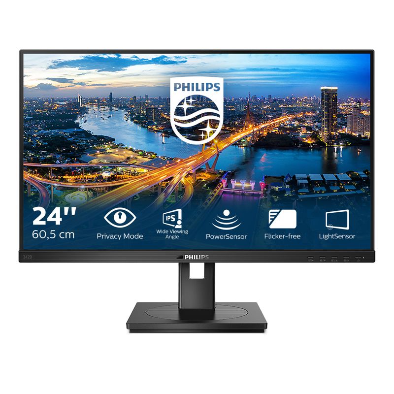 Philips-B-Line-242B1V-00-LED-display-605-cm--23.8---1920-x-1080-Pixel-Full-HD-Nero