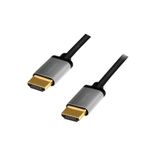 2direct LogiLink CHA0100 cavo HDMI 1 m HDMI tipo A (Standard) Nero, Grigio