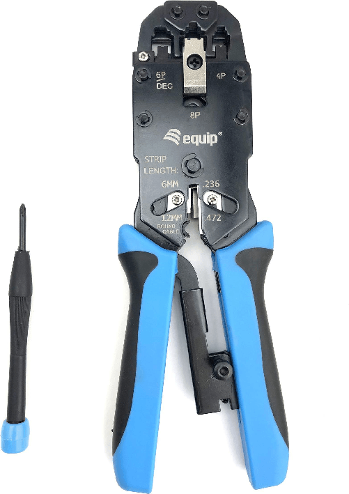 Equip-12940907101-Crimpatrice-Nero-Blu--Equip-129409-Professional-Modular-Crimping-Tool.-2Years-warranty-