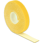 Delock Nastro in velcro su rotolo L 3 m x L 13 mm giallo