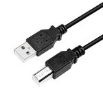 LogiLink CU0008B cavo USB USB 2.0 3 m USB A USB B Nero