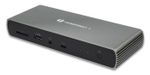 eSTUFF-GLB232005-replicatore-di-porte-e-docking-station-per-laptop-Cablato-Thunderbolt-4-Alluminio-Nero--Thunderbolt-4-H