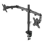 Deltaco GAM-040 supporto da tavolo per Tv a schermo piatto 81,3 cm (32") Scrivania Nero