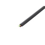 Goobay Wentronic Goobay Telefonflachkabel 100 m Rolle,AWG 30,CU (Kupfer), Schwarz (50254)