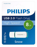 Philips-FM08FD70B-unita-flash-USB-8-GB-USB-tipo-A-2.0-Turchese-Bianco