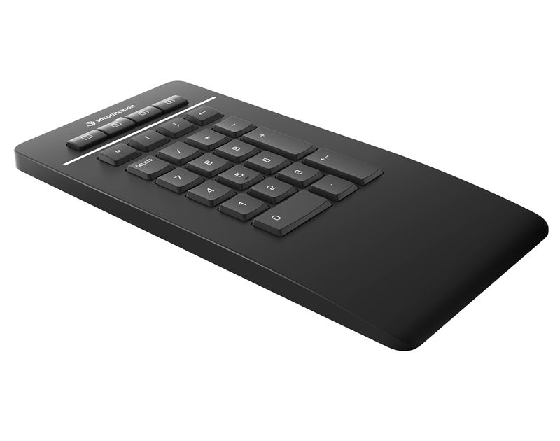 3Dconnexion-Numpad-Pro-tastierino-numerico-Bluetooth-USB-RF-Wireless-Nero--3DCONNEXION-NUMPAD-PRO---PROGRAMMABLE-WIRELES