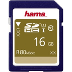 Hama 00124134 memoria flash 16 GB SDHC UHS-I Classe 10 (SDHC 16GB Class 10 BLU - Hama SDHC 16GB Class 10 UHS-I 88MB/s)