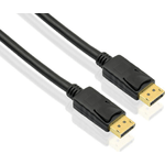 Helos Cavo di collegamento Helos DisplayPort maschio/maschio 4K 30 m nero