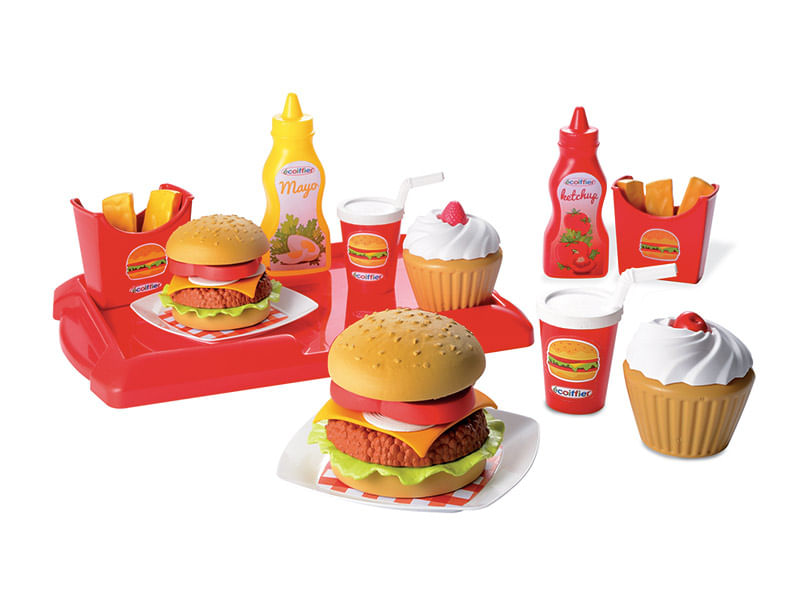 Smoby-7600002623-Set-Giocattolo-per-Preparare-Gli-Hamburger