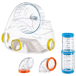 Ferplast Set Tubi Criceto, Accessorio Gabbia per Criceti, Totale 4 pezzi