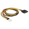 DeLOCK---Stromkabel---15-PIN-SATA-Power--M----4-Pin-Mini-Stromversorgungsstecker--M----60-cm--83879-