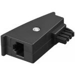 Goobay Wentronic Goobay - Netzwerkadapter - TAE-F (M) bis RJ-45 (2-polig) (W) - 5,3m - Schwarz (95139)