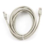 CableXpert PP6U-3M cavo di rete Cat6 U/UTP UTP Grigio - Cavo - CAT 6 PP6U-3M