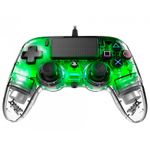 NACON PS4OFCPADCLGREEN periferica di gioco Verde, Trasparente USB Gamepad Analogico/Digitale PC, PlayStation 4