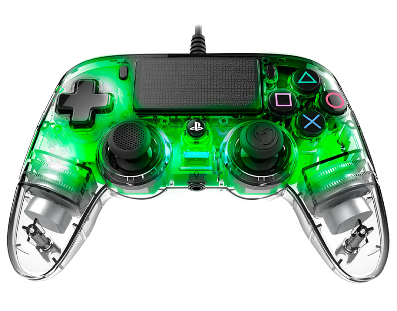 Nacon-Controller-Wired-Verde-Luminoso-PS4-Playstation-4-