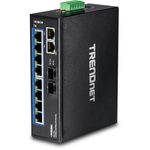 Trendnet TI-G102 switch di rete Gigabit Ethernet (10/100/1000) Nero