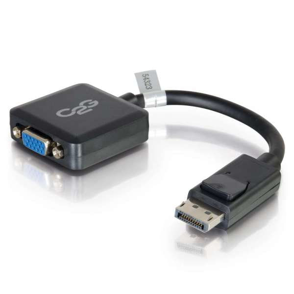 C2G-20cm-DisplayPort-M---VGA-F-02-m-VGA--D-Sub--Nero