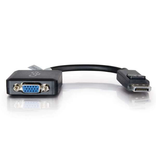 C2G-20cm-DisplayPort-M---VGA-F-02-m-VGA--D-Sub--Nero