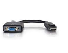 C2G-20cm-DisplayPort-M---VGA-F-02-m-VGA--D-Sub--Nero