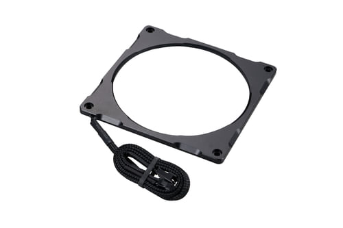 Phanteks-Halos-Lux-140mm-RGB-LED-Fan-Frame---Aluminium-Black