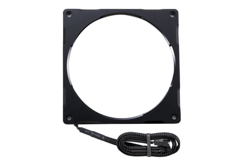 Phanteks-Halos-Lux-140mm-RGB-LED-Fan-Frame---Aluminium-Black