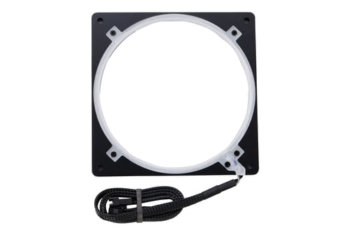 Phanteks-Halos-Lux-140mm-RGB-LED-Fan-Frame---Aluminium-Black