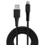 Lindy-31322-cavo-Lightning-3-m-Nero--Lindy-3m-USB-to-Lightning-Cable-Black-