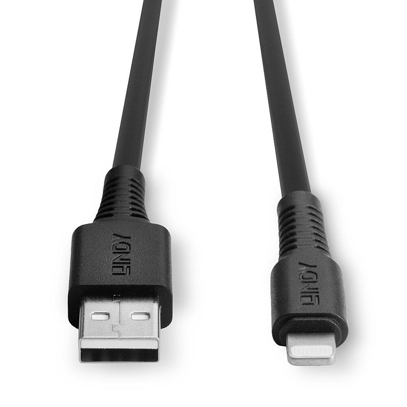 Lindy-31322-cavo-Lightning-3-m-Nero--Lindy-3m-USB-to-Lightning-Cable-Black-