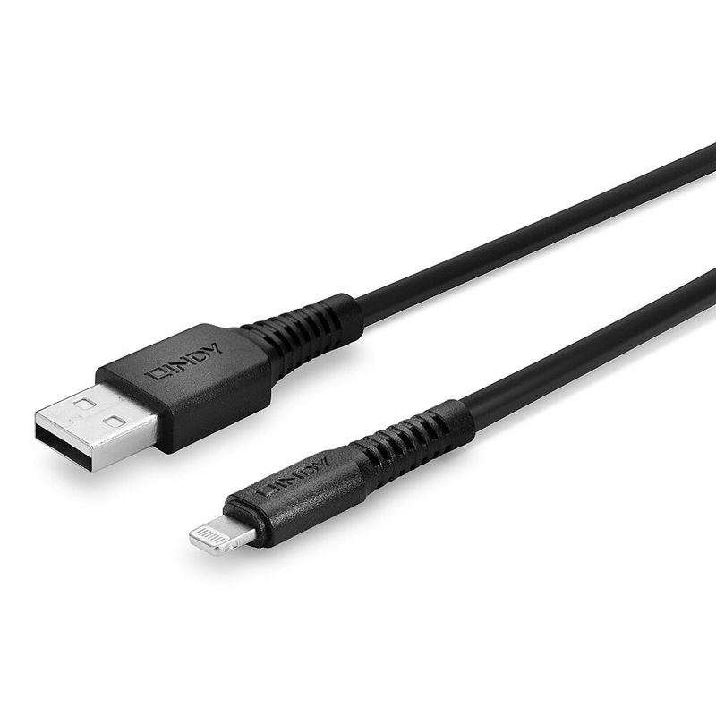 Lindy-31322-cavo-Lightning-3-m-Nero--Lindy-3m-USB-to-Lightning-Cable-Black-