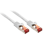 Lindy Cat.6 S/FTP 0.5m cavo di rete Bianco 05 m Cat6 S/FTP S-STP (0.5m Cat.6 S/FTP Network - Cable White - Warranty 120M