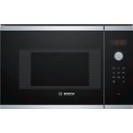 Bosch Serie 4 BFL523MS0 forno a microonde Da incasso Solo microonde 20 L 800 W Nero Acciaio inossidabile