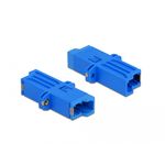 Delock - Accoppiatore di rete - Da E2000 monomodale (W) a E2000 monomodale (W) - Fibra ottica - Simplex - Blu (86945)