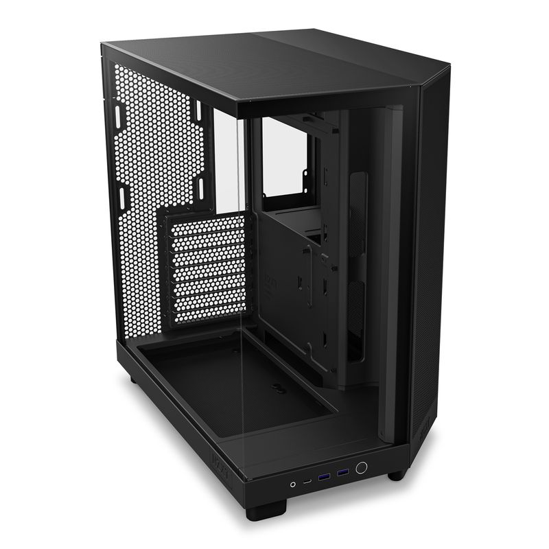 NZXT-H6-Air-Flow-Midi-Tower-Nero--NZXT-H6-Air-Flow-RGB-Black-Mid-Tower-Cs-